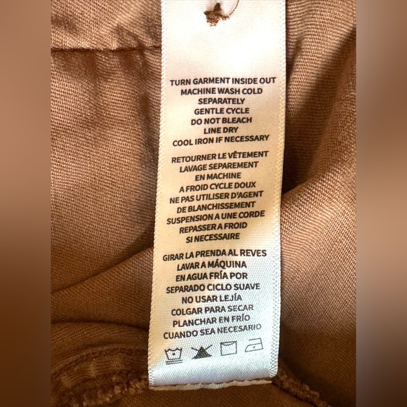 Splendid EUC Sz M Margaret Trouser Short in “Henna” Brown Cotton Shorts - Picture 8 of 9